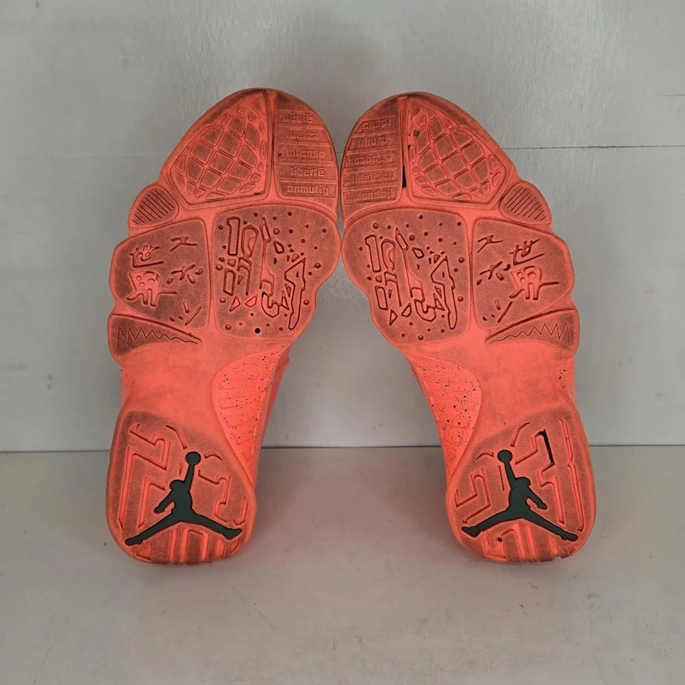Nike Air Jordan 9 IX Low Retro Bright Mango 2016 832822-805 Men's Shoes - Sz 8.5